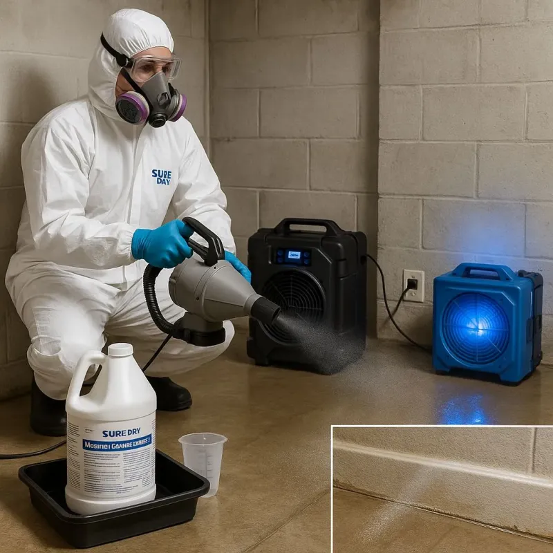Sanitization and Odor Removal process in Port Richey, FL